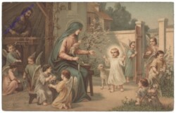 Maria mit Jesukind und Engeln