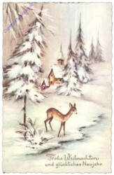 ak133799 Reh im Wald