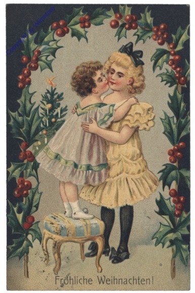 Kinder küssend