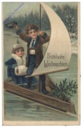 ak133860 Kinder am Boot