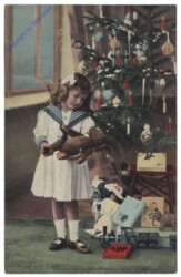 ak133878 Mädchen mit Teddy