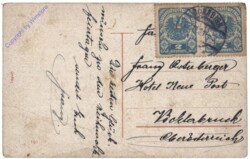 ak133911a Mädchen mit Paketen