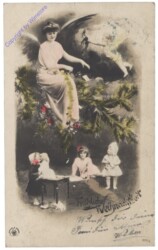 Christkind schaut rein