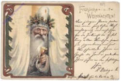 ak133991 Weihnachtsmann läutet die Glocke
