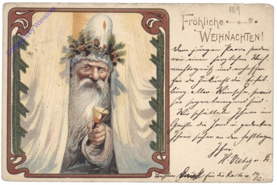 ak133991 Weihnachtsmann läutet die Glocke