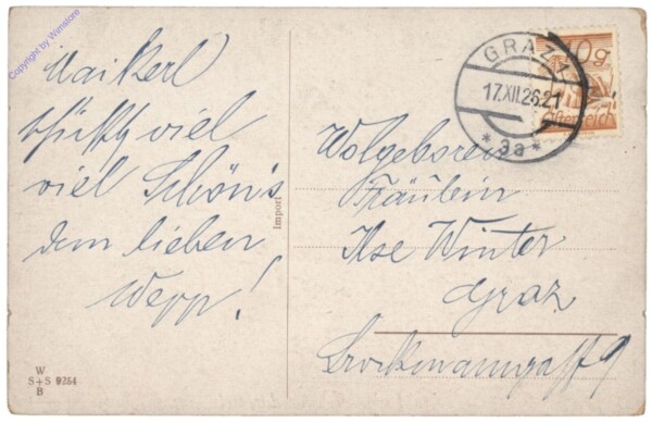 Mädchen mit Zwergen - Weihnachten