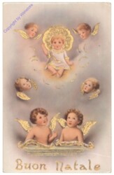 Engel mit Jesukind - Weihnachten