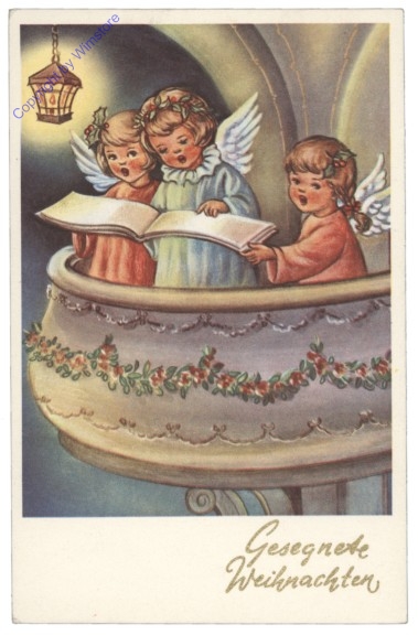 ak134054 Singende Engerl