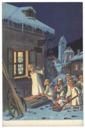 Engerl bei der Arbeit