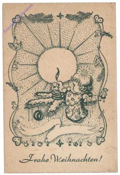 ak134073 Englein mit Kerze