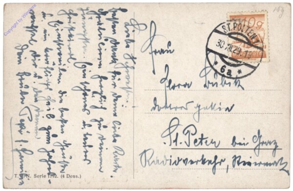 Verschneite Landschaft