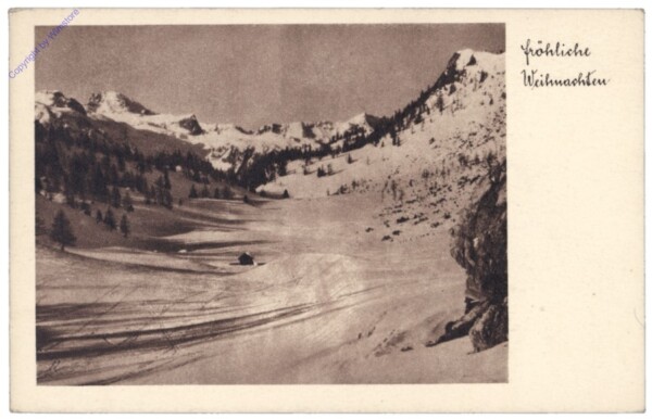 Verschneite Landschaft