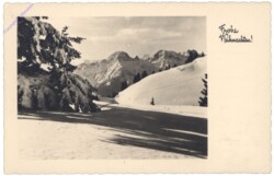 Verschneite Landschaft