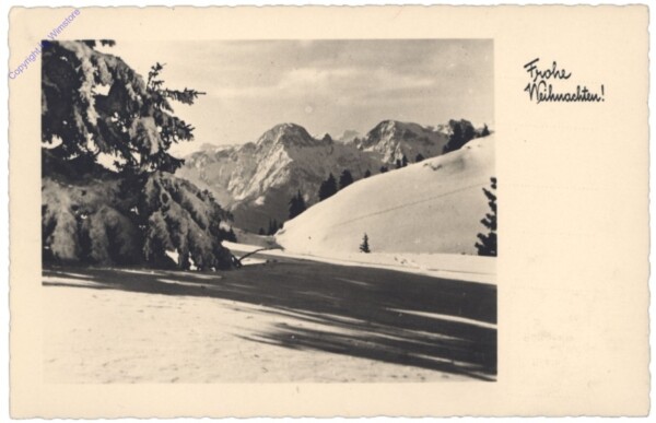 Verschneite Landschaft