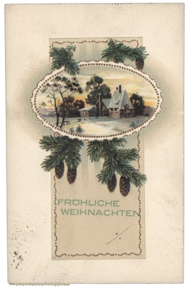 Verschneiter Hof