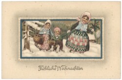 Familie im Schnee