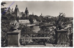 Aschaffenburg, Blick vom Pompejanum