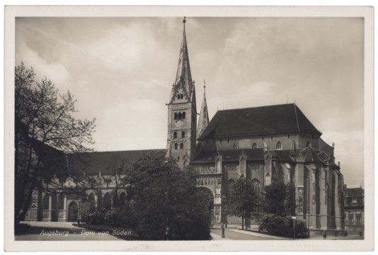 Augsburg, Dom vom Süden