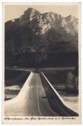 Bad Reichenhall, Alpenstrasse mit Reiteralm