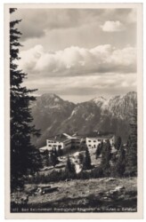 Bad Reichenhall, Predigtstuhl-Berghotel m. Staufen u. Zwiesel