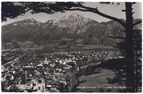 Bad Reichenhall, mit Zwiesel und Hochstaufen