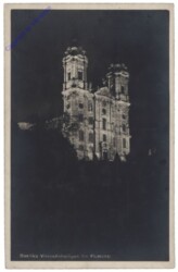 Bad Staffelstein, Basilika Verzehnheiligen im Flutlicht