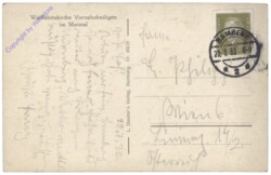 Bad Staffelstein, Basilika Verzehnheiligen im Flutlicht