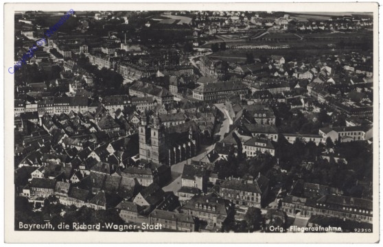 Bayreuth, Ortsansicht