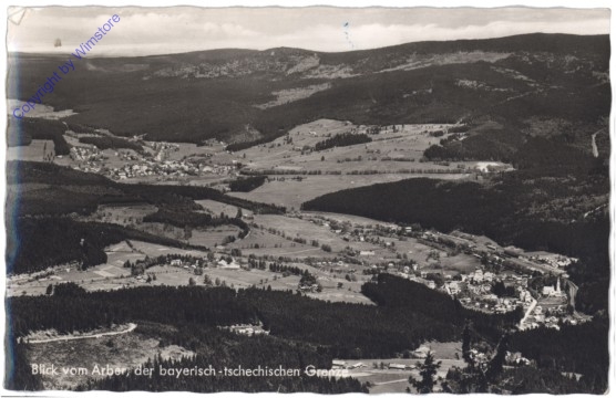 Bayrisch Eisenstein, Blick vom Arber