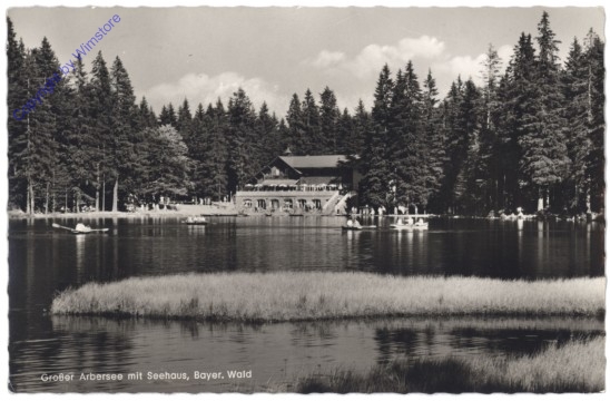 Bayrisch Eisenstein, Großer Arbersee mit Seehaus