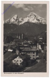 Berchtesgaden, mit dem Watzmann