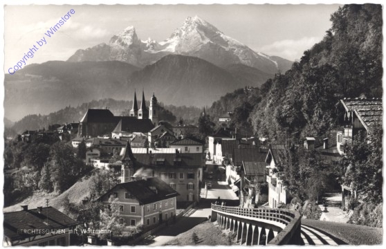 Berchtesgaden, mit Watzmann