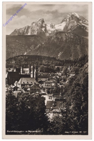 Berchtesgaden, m. Watzmann