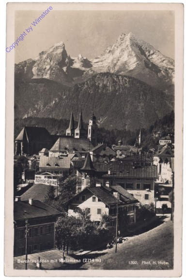Berchtesgaden, mit Watzmann