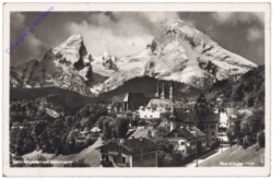 Berchtesgaden, mit Watzmann