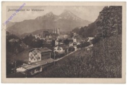 Berchtesgaden, mit Watzmann