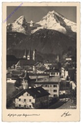 Berchtesgaden, gegen Watzmann