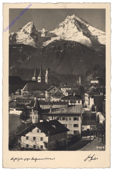 Berchtesgaden, gegen Watzmann