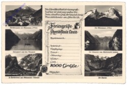 Berchtesgaden, Feriengrüße für schreibfaule Leute