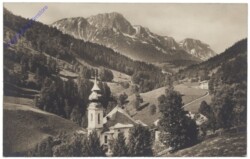 Berchtesgaden, Kirche in der Gern