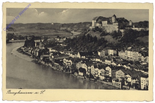 Burghausen, Ortsansicht