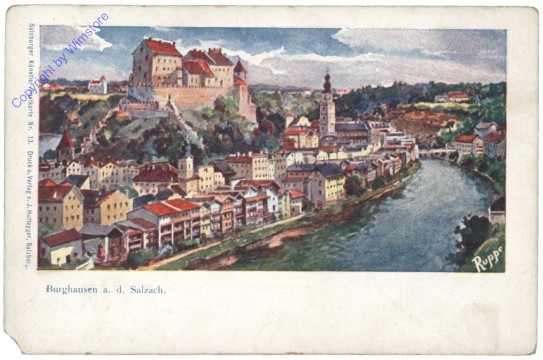 Burghausen, Ortsansicht