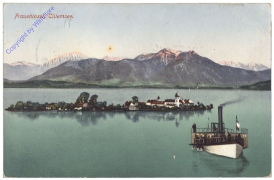 Chiemsee, Fraueninsel im Chiemsee