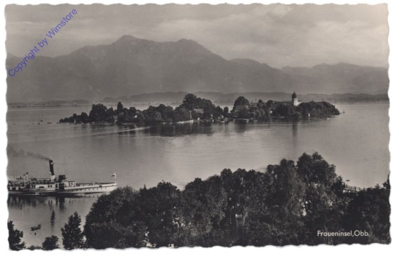 Chiemsee, Fraueninsel im Chiemsee