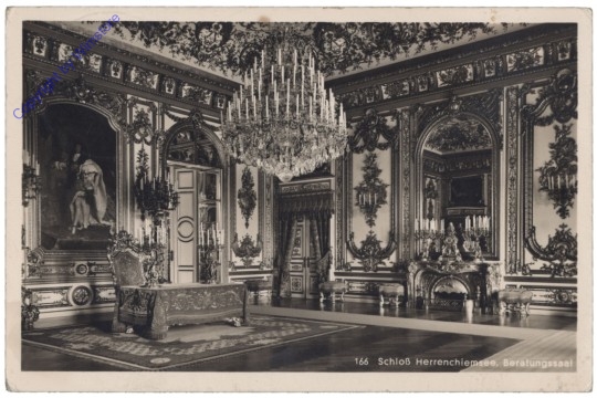 Chiemsee, Schloss Herrenchiemsee, Beratungssaal