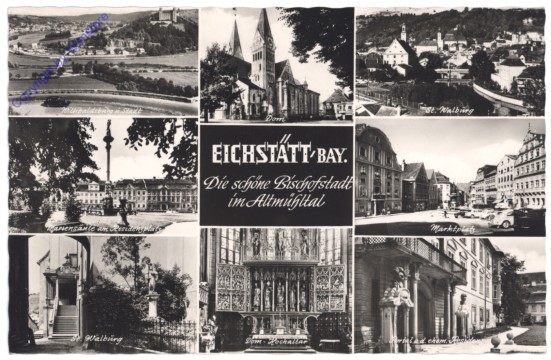 ak134579 Eichstatt, Multiansicht