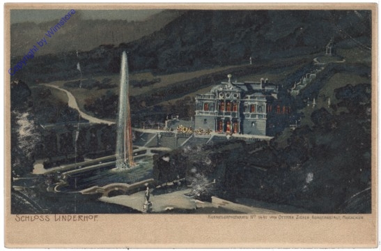 ak134587 Ettal, Schloss Linderhof