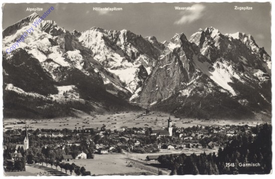 Garmisch-Partenkirchen, Ortsansicht