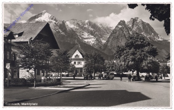 Garmisch-Partenkirchen, Marktplatz