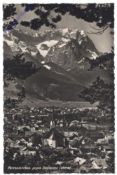 Garmisch-Partenkirchen, Partenkirchen gegen Zugspitze